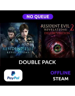 Resident Evil Revelations 1 + 2 STEAM PAYPAL