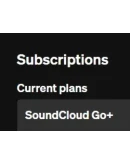 SoundCloud Подписка GO+ на 30 дней