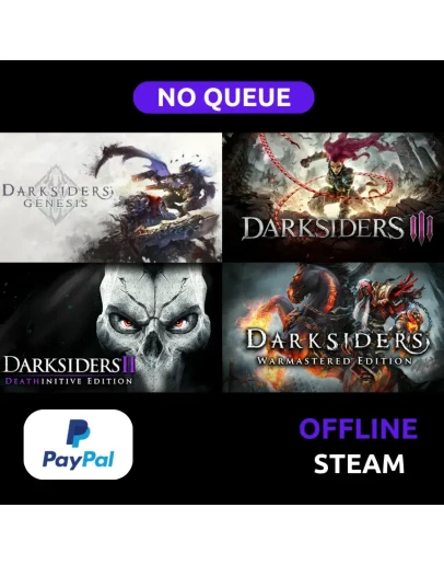 Darksiders Ultimate Edition 1 + 2 + 3 + Genesis STEAM PAYPAL Darksiders Ultimate Edition 1 + 2 + 3 + Genesis STEAM PAYPAL