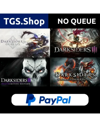 Darksiders Ultimate Edition 1 + 2 + 3 + Genesis STEAM PAYPAL