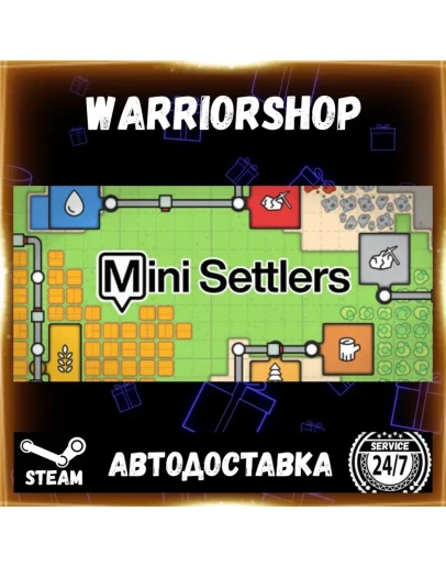 Mini Settlers Выбор Региона Стим STEAM GIFT АВТО 24/7 ГАРАНТИЯ