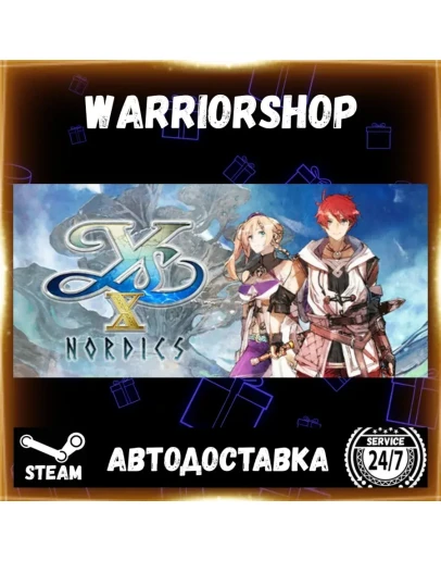 Ys X: Nordics Выбор Региона Стим STEAM GIFT АВТО 24/7 ГАРАНТИЯ