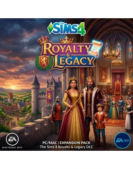 The Sims 4 Royalty & Legacy DLC (EA APP Ключ) The Sims 4 Royalty & Legacy DLC (EA APP Ключ)