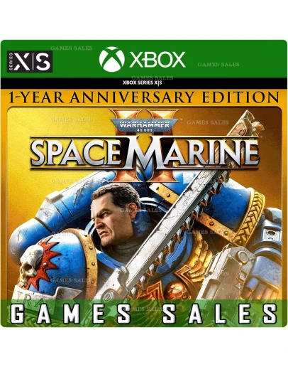 WARHAMMER 40,000: SPACE MARINE 2 - 1-YEAR ANNIVERSARY EDITIONXBOXXS+PC WINКЛЮ