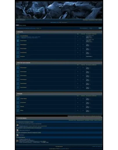 Игровой скин для IP.Board 2.3.x и выше
