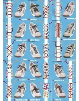 Классная шнуровка (более 30 способов) + БОНУС