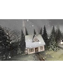 3D Зимний скринсейвер + БОНУС