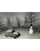 3D Зимний скринсейвер + БОНУС