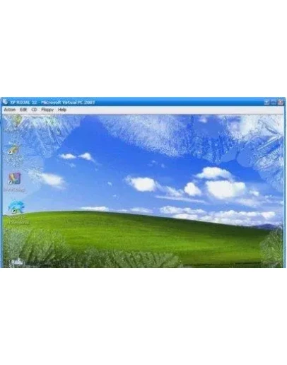 Скринсевер Морозное утро + БОНУС