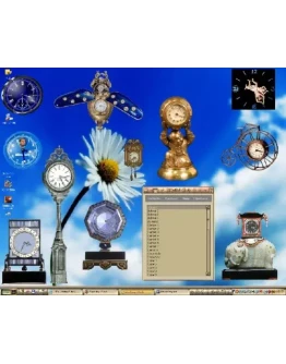 Часы на рабочем столе (55 штук) + БОНУС