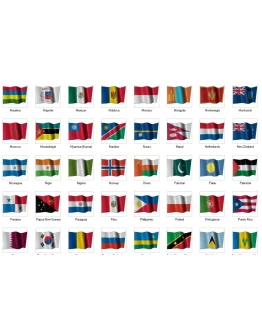 Анимированные флаги стран + БОНУС