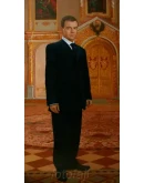 Парадный портрет Дмитрия Медведева в Александровском з.