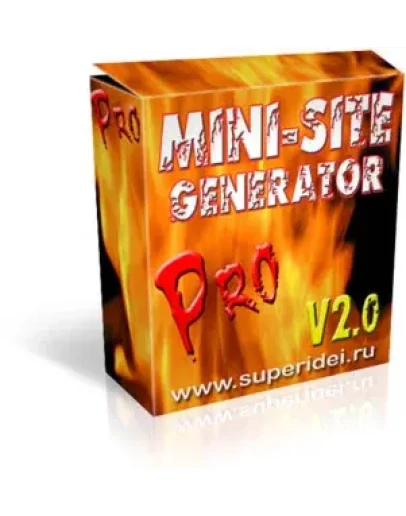 MINI-SITE Generator Pro.Version 2.0 MINI-SITE Generator Pro.Version 2.0