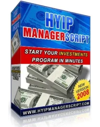 HYIP Manager Script 2009