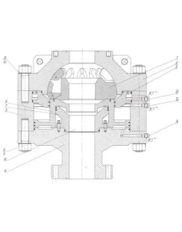 Сборочный чертеж ПУГа 350х35