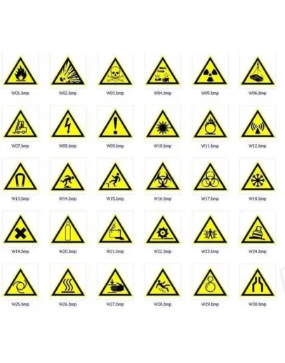Предупреждающие знаки + БОНУС