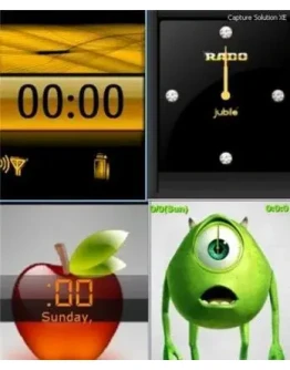 Flash часы для телефонов + БОНУС