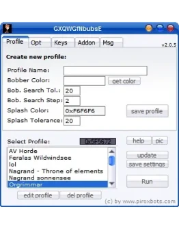 WoW Бот рыбалки (Fishing Bot) новый v2.0.7! от 8.06.09