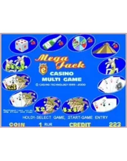 Эмулятор игрового автомата Mega jack (Aztec Gold)