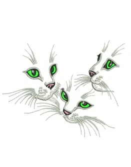 Машинная Вышивка КОТЯТА
