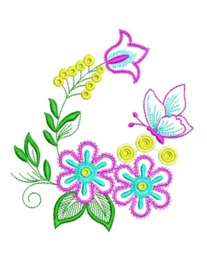 Машинная вышивка 