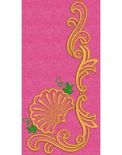 машинная вышивка 