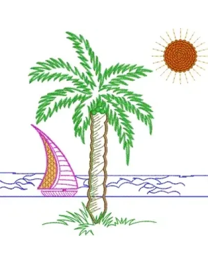 Машинная вышивка 