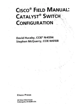 Руководств Cisco по конфигурированию коммут. Catalyst